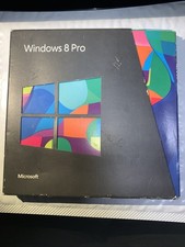 Microsoft Windows 8 Pro Version 32 Bit 64 Bit DVD English Set W/ KEY