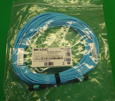 NEW Dell MPO12 OM4 25M Fiber Optic Cable JD7C4