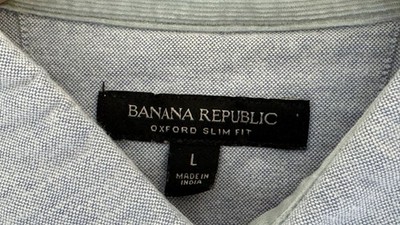 Banana Republic herren hemd oxford slim fit L