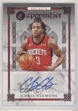 2019 Panini Chronicles Apprentice Signatures Red Chris Clemons #AP-CCL Auto fm0