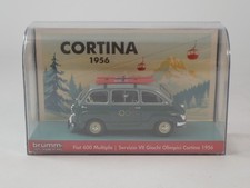 Brumm Fiat 600 Multipla Servizio VII Giochi Olimpici Cortina 1956 1/43 S26/01