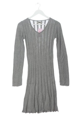 MAX STUDIO Pulloverkleid Damen Kleid Gr. DE 36 hellgrau Casual-Look