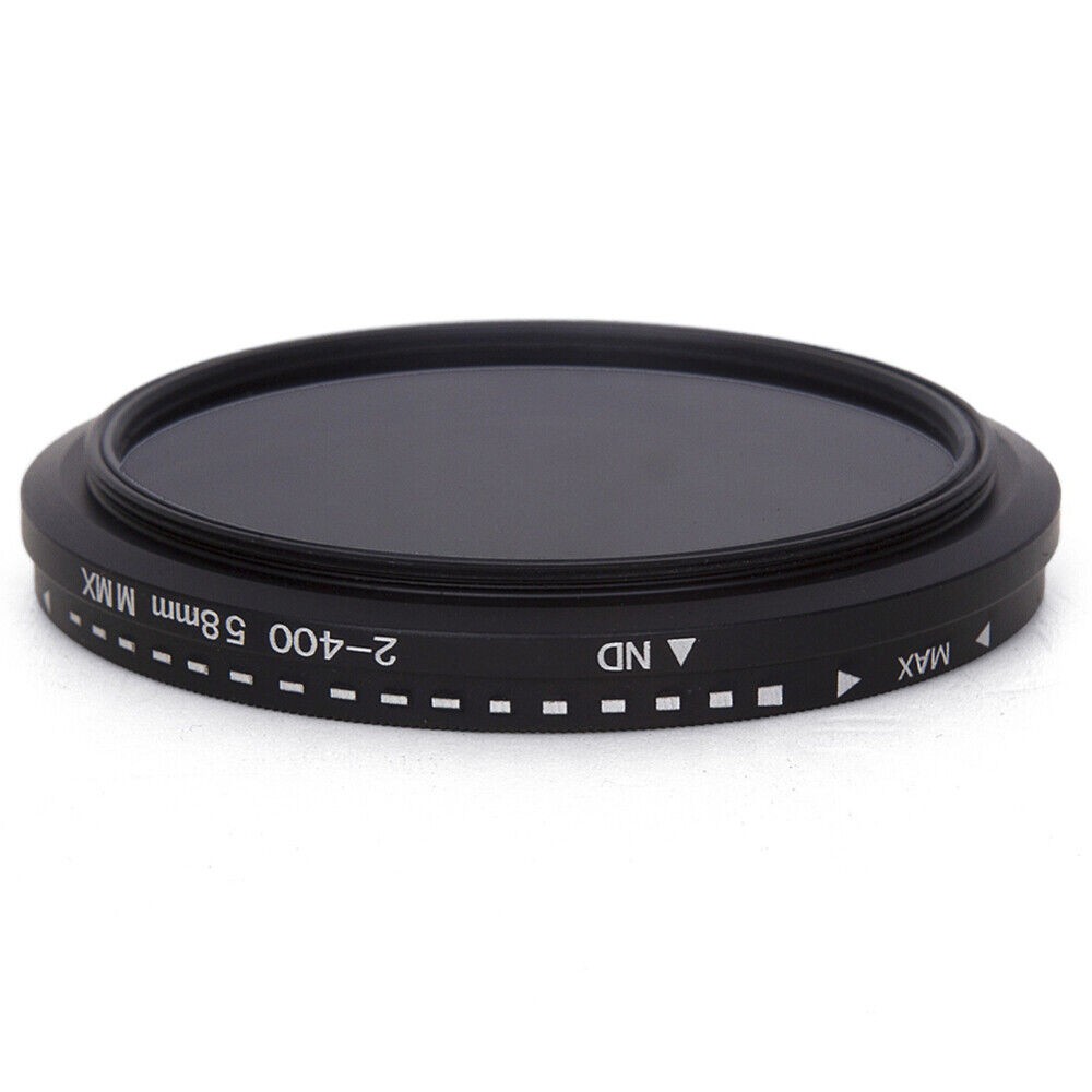 Variable ND Filter Adjustable ND2 to ND400 Neutral Density Hard Coating