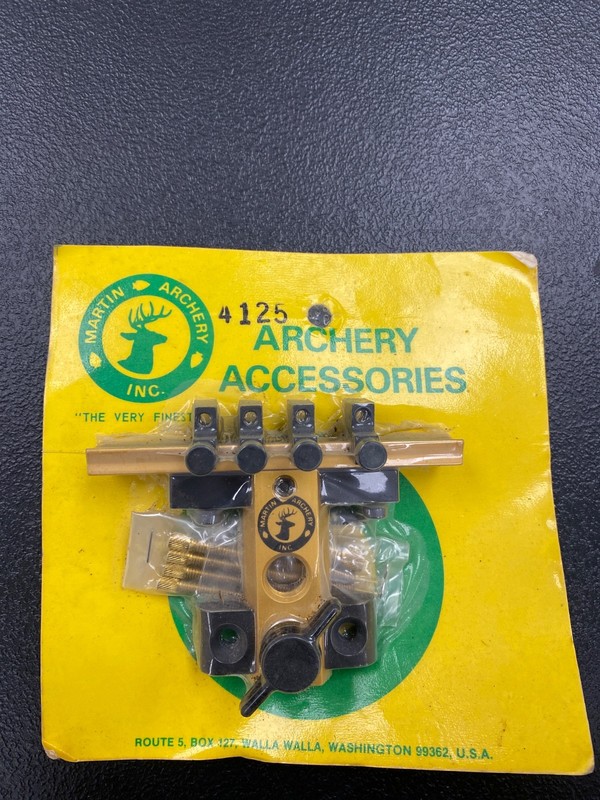 martin archery bow sights (4 pin) 4125