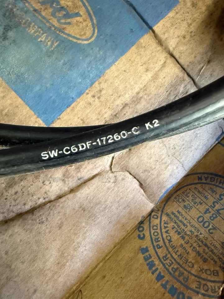 Cable velocímetro Ford Falcon 1966 1967 SW C6DF-17260-C K2 NUEVO DE STOCK Foto 2 de 4