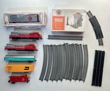 Bachmann Model Railroad 20pc Mixed Lot Tracks N Scale Locomotives/Parts