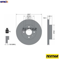 2x BRAKE DISC 92091000 FOR NISSAN SENTRA SABRE PULSAR/Hatchback/VI PRESEA 1.4L