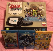 BRAND NEW The Legend of Zelda Wind Waker HD Nintendo WII U Console Premium Pack 
