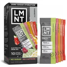 LMNT Zero-Sugar Electrolytes Sports Drink - Variety Pack - 2.1oz/10ct