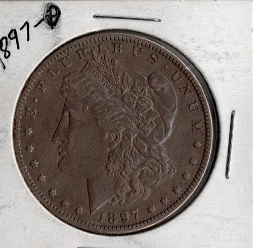 1897 O Morgan, AU,  Dark Toning