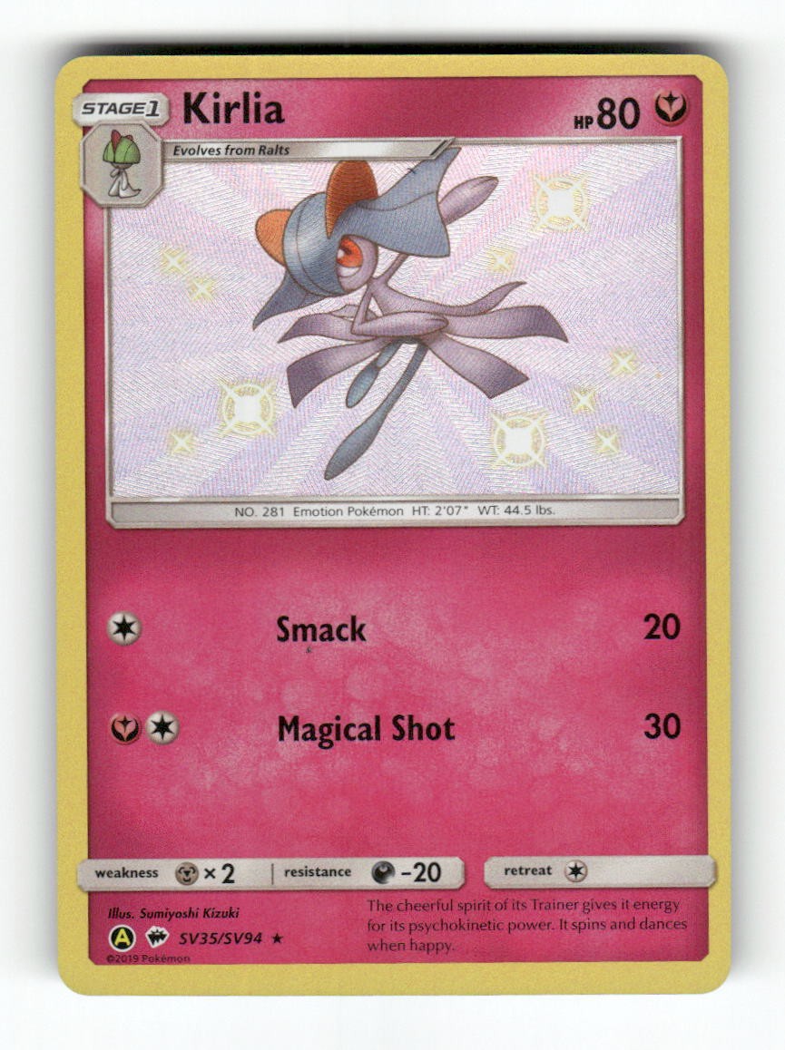 Kirlia - SV35/SV94 - Hidden Fates Shiny Vault - Pokemon - Shiny Rare - NM