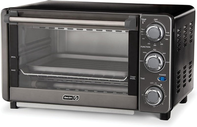 Express Toaster Oven - Space-Saving Countertop Design - Versatile Use with Adjus