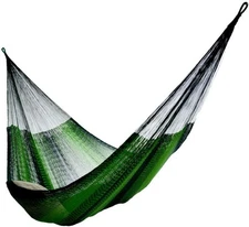 Mayan-Made Matrimonial Yucatan Hammock - Two Person - Fits 12.5 to 13 Feet Hammo