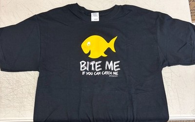 Black Bite Me Graphic T-Shirt