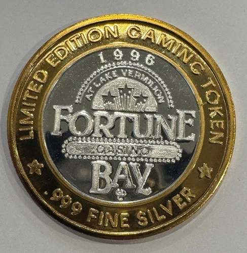 1996 Fortune Bay • .999 Silver • $10 Token