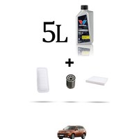 Hoffcar Wartungsset 3 Filter Und 5L ÖL FüR Mitsubishi Outlander Iii 3.0 Gt 16