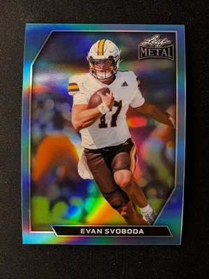 2026 Leaf Metal Evan Svoboda Light Blue Prismatic /8