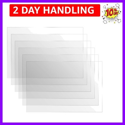 6PCS FEP Film for Resin LCD 3D Printer, FEP Film for ELEGOO Saturn S, Saturn,...