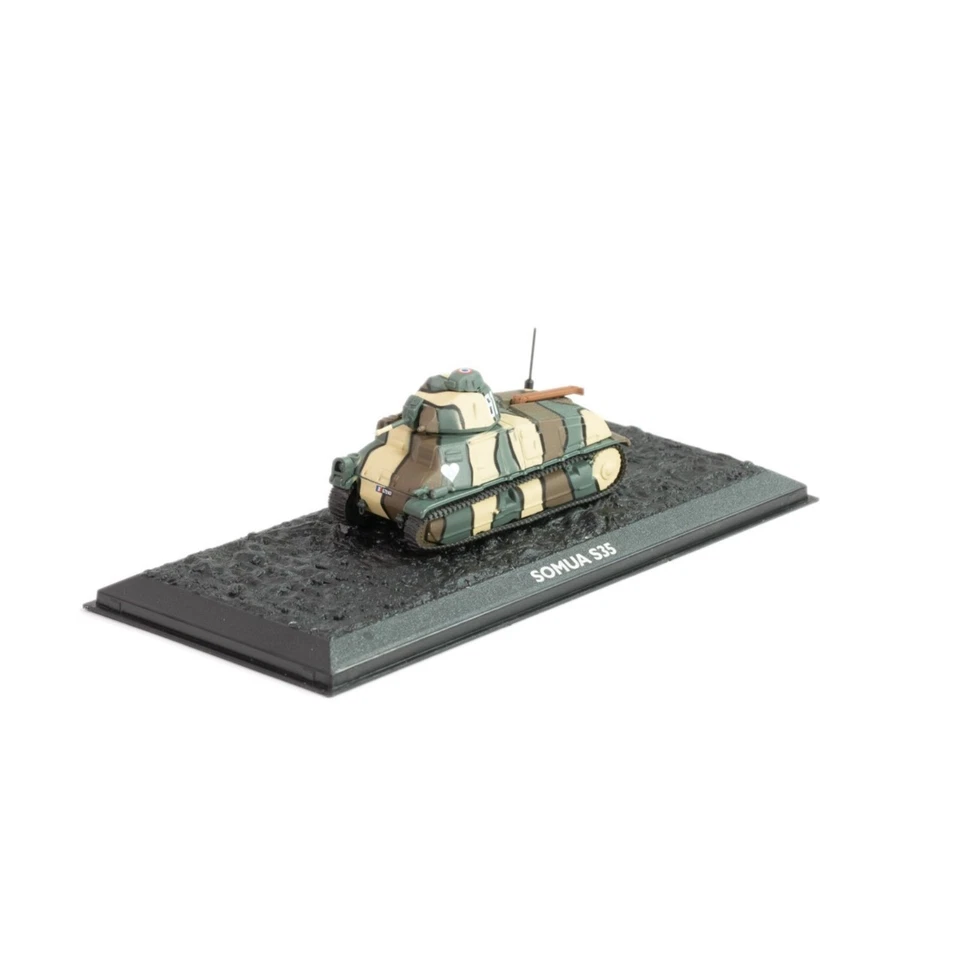 Atlas 1/72 Somua S-35 1st Light Mechanized Division French Quesnoy 1940 4660-128 - Image 2 of 2