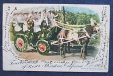 1904 Pasadena California Tournament of Roses Parade Postcard