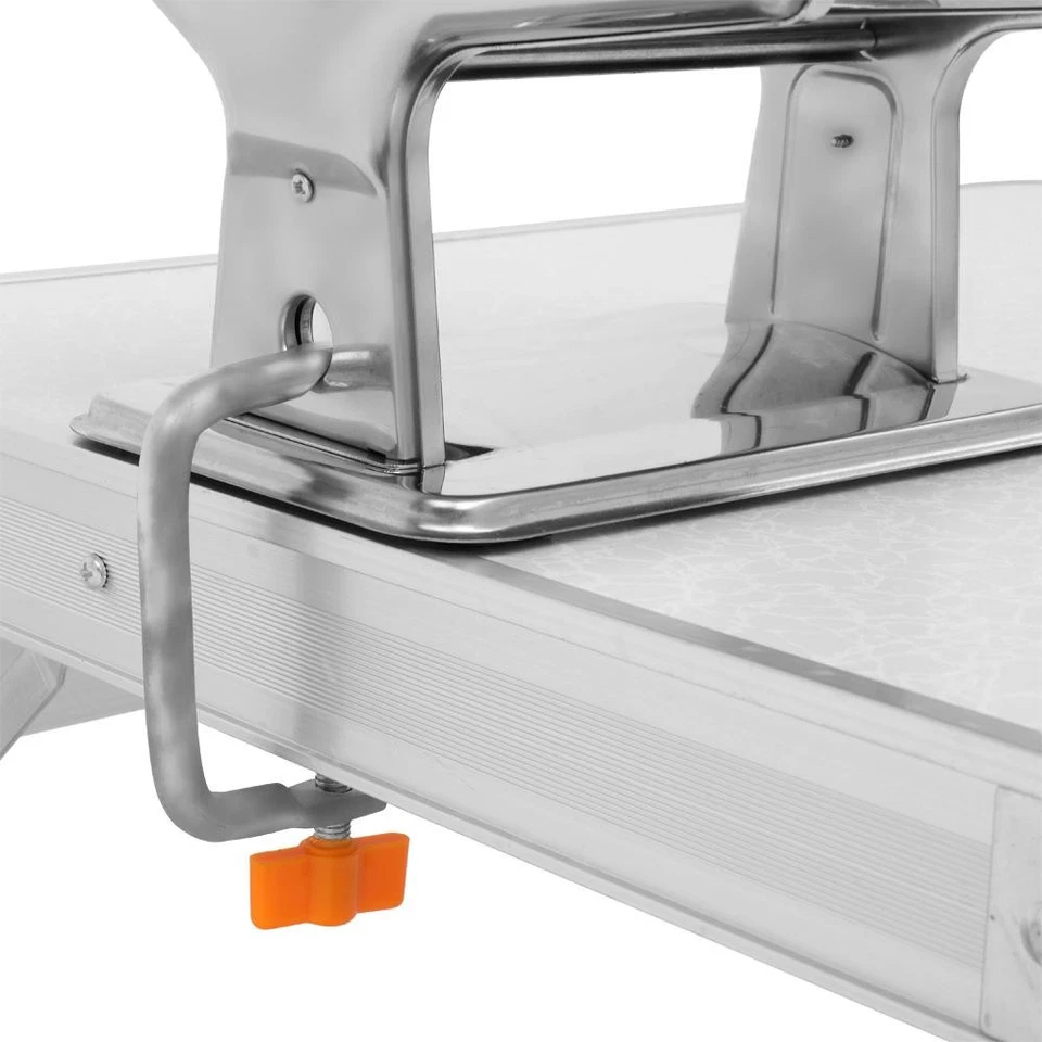 Máquina de rodillos para hacer pasta fresca 150 mm 6" para espagueti fideos Fettuccine NUEVO Foto 4 de 4