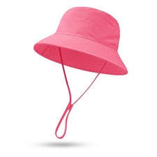 Baby Sun Hat 0-6 Years Toddler Boys Girls Adjustable Bucket Hats Kids Bucket ...