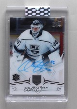 2018-19 Upper Deck Clear Cut Rookies Cal Petersen #CCR-CP Auto 06xl