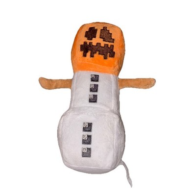 Mojang Snowman Golen Minecraft Plus Stuffed Animal