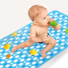 Bath Mat for Tub, 30 x 17 inch Non Slip Bathtub Mat Machine Washable Shower M...