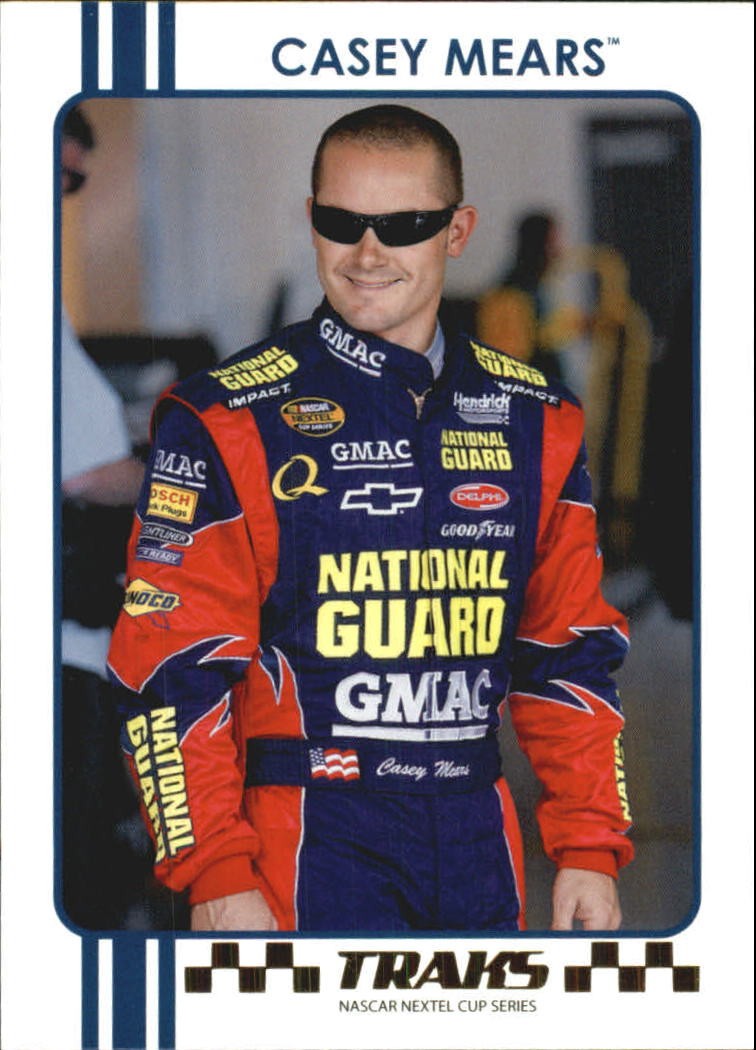 2007 Traks Gold #G18 Casey Mears - RAC