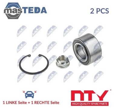 KLP-HD-004 RADLAGERSATZ RADLAGER SATZ VORNE NTY 2PCS NEU OE QUALITÄT