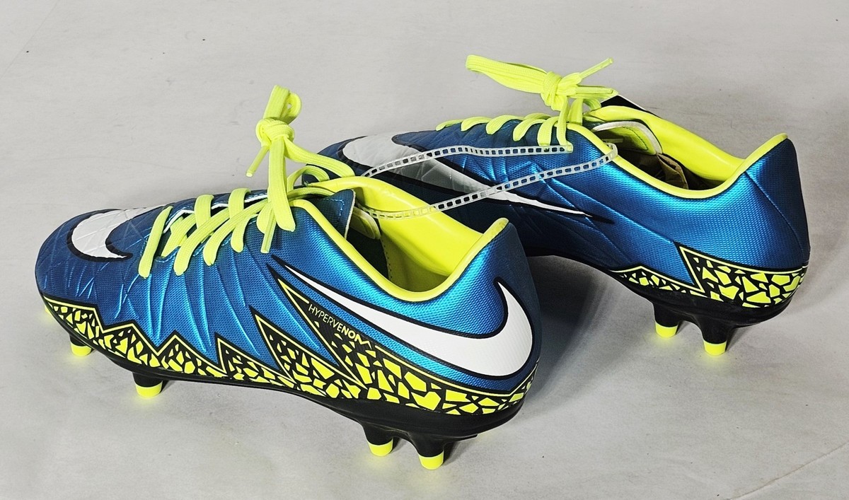 Womens Nike Hypervenom Phelon II FG (744946-400) Blue Lagoon