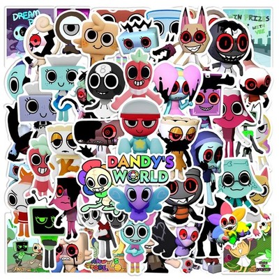 50 Stck. Lustige Dandys Welt Cartoon Aufkleber Zum Selbermachen Dekoration Wasserdicht Skateboard N