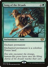 Song of the Dryads - Normal NM MTG Commander 2014