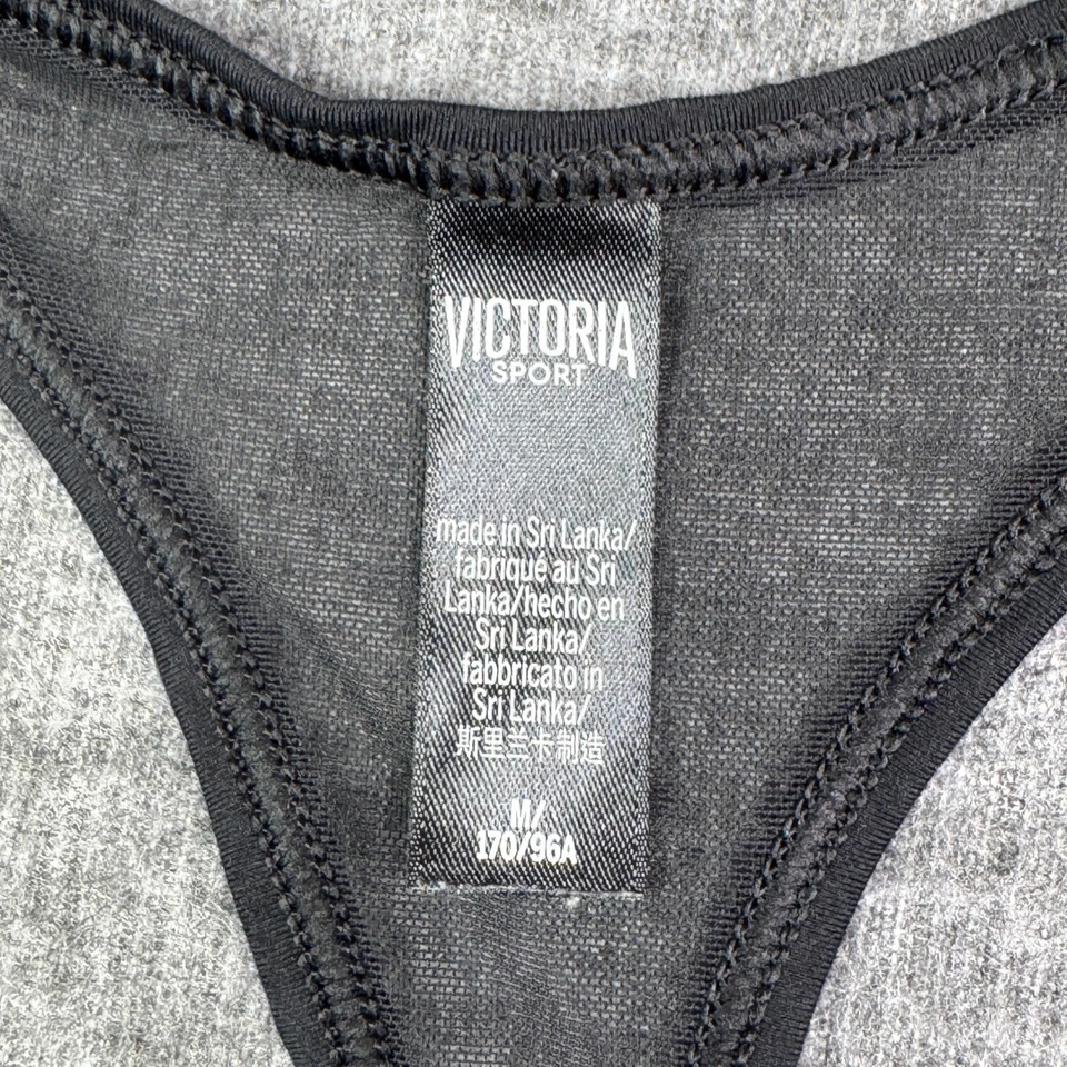 Victoria Secret Sport спортивная майка сетки панели Athletic черный верхний размер M - Изображение 4 из 4