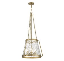 Savoy House Lighting Crawford 4-Light Pendant Warm Brass - 7-1804-4-322