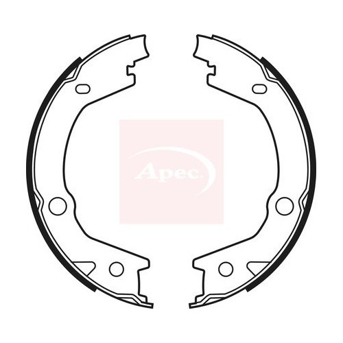 Hyundai Matrix Fc 2001-2010 Bremsbacken Hinten SHU763-image