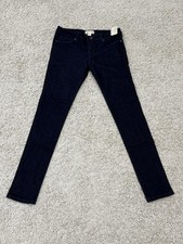 Jeans denim elasticizzato Forever 21 bambina lavaggio scuro taglia 13/14 NUOVO