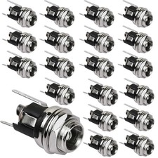2.5mm Dc Power Jack Socket Panel Mount Dc Power Jack Socket Female Panel Mountin