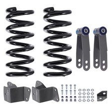 2 4 Drop Lowering Kit For Chevrolet Gmc C1500 V8 88-98 Coils Hanger Shackles