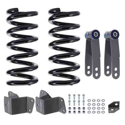 2'' / 4'' Drop Lowering Kit For Chevrolet GMC C1500 V8 88-98 Coils Hanger Shackles
