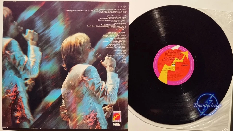 Claude François – Souvenir 1978 33 tours - Photo 2/2