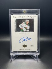 2022-23 Exquisite Marco Rossi Exquisite Rookie Autograph Gold /10
