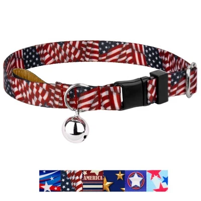 Country Brook Petz® Cat Collar - Americana Collection - Image 1 of 4