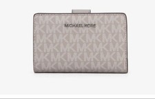 MICHAEL KORS Grey Bi-Fold Wallet