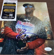 Domonic Brown Signed Autographed 8x10 Photo Philadelphia Phillies JSA N1