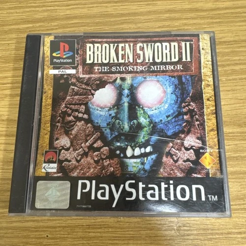 Broken Sword 2 / II: The Smoking Mirror PS1 - With Manual PAL Playstation 1 One