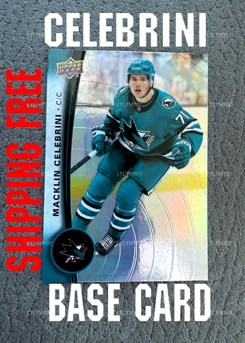 ✨2025-26 (2026) UD  Tim Hortons  Base Card #104 Macklin Celebrini ✨