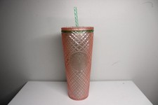 Starbucks 2023 Summer Jeweled Pearl Pink Venti 24oz Cold Cup Tumbler — listing 3