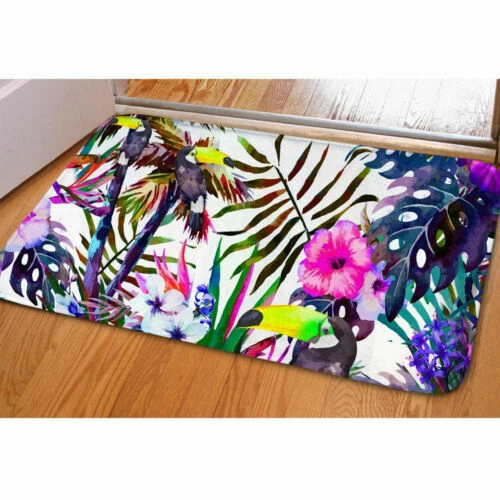 Badvorleger, Badteppiche rechteckige aus Flanell